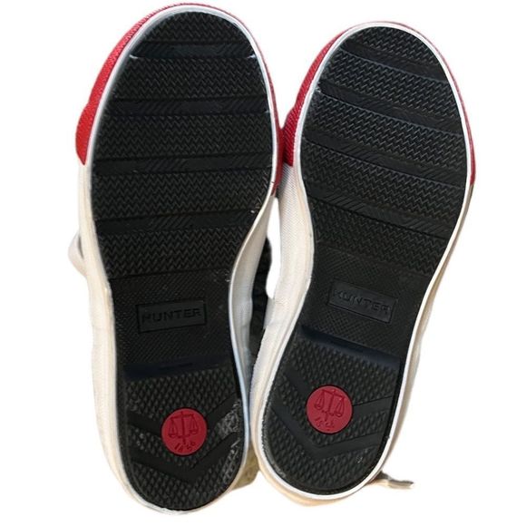 HUNTER | Hi-Top | Lined | Waterproof |Lace Up & Velcro Colorblock Sneakers - Picture 11 of 15